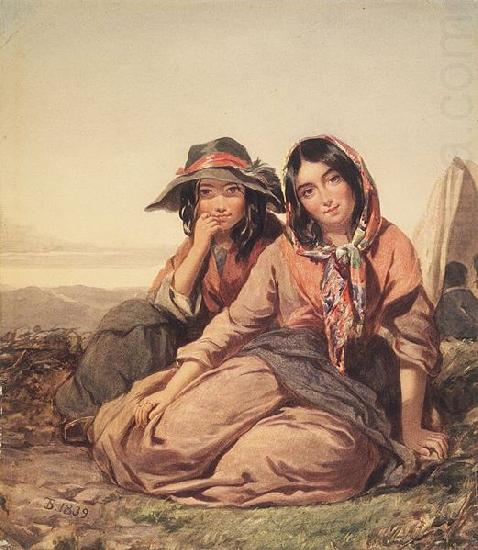 Gypsy Maidens, Thomas Sully